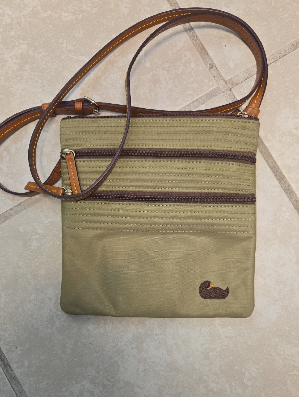 Dooney & Bourke  Olive Green Crossbody Bag